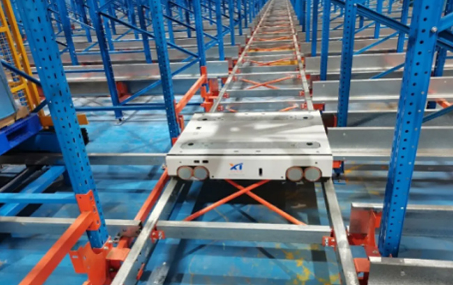 Radio Shuttle Racking Solution