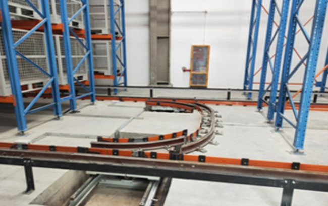 Rail switch AS/RS system